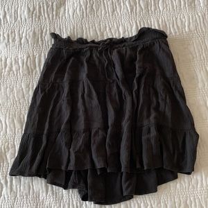 Women's Black SO Skirt